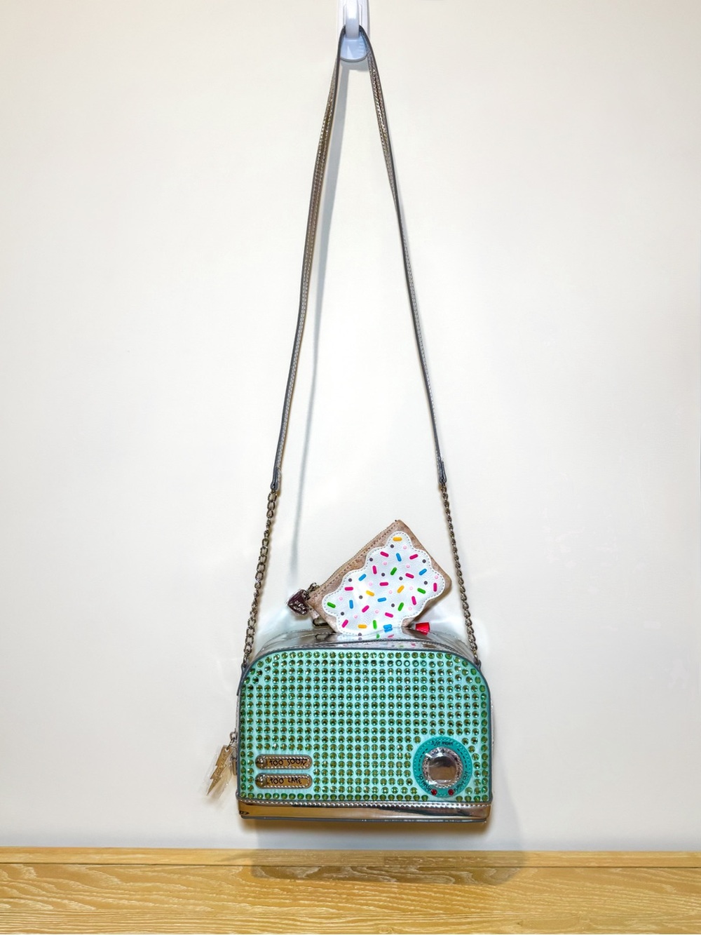 Betsey Johnson Get Toasted Toaster Bag + Pop-Tart Coin Purse 💖 - Picture 2 of 8